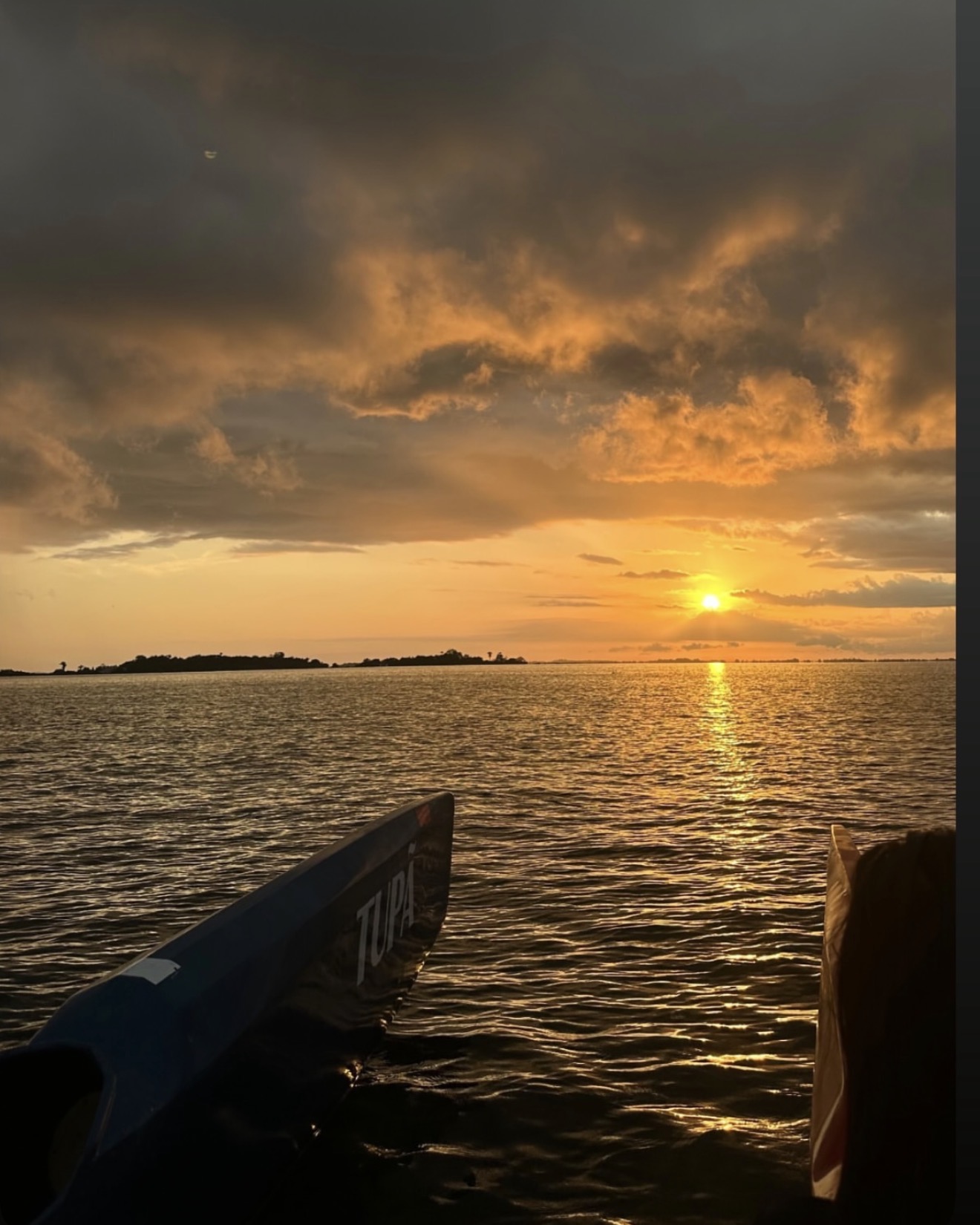 Pôr do sol no Tapajós